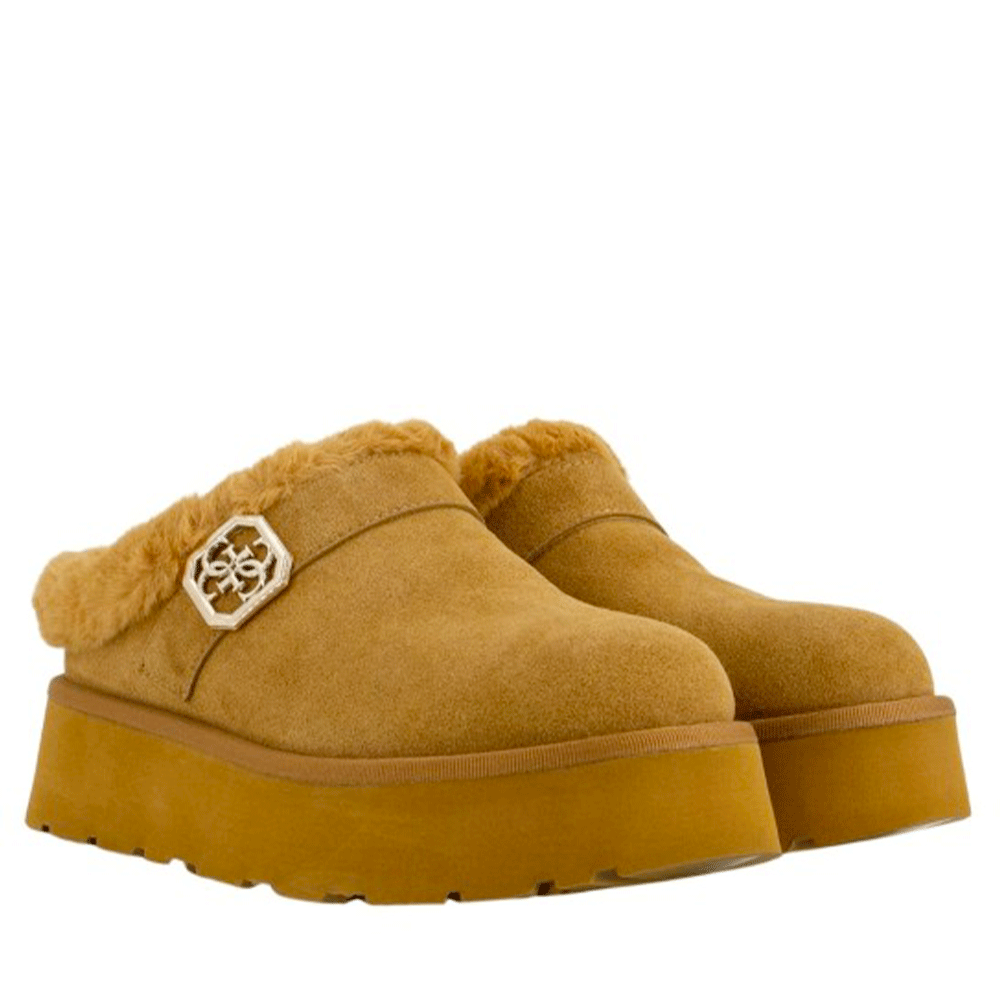 Sabot Imbottiti GUESS Linea Dolmana colore Cognac