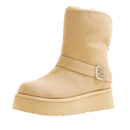 Stivaletti Donna Imbottiti GUESS Linea Dolsay colore Cognac