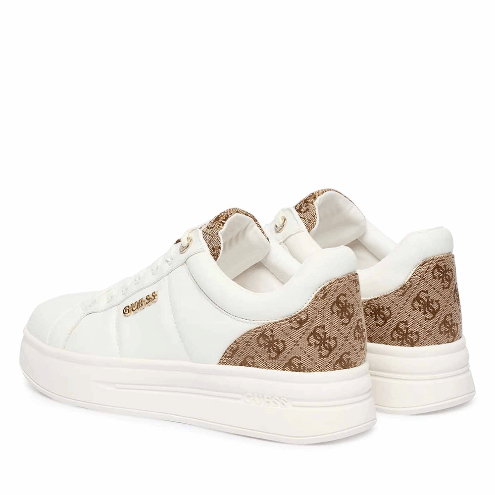 Sneakers Donna GUESS Colore Beige - Brown Linea Welli