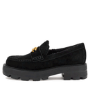 Mocassini Donna GUESS linea Yanikay in Misto Pelle Colore Nero