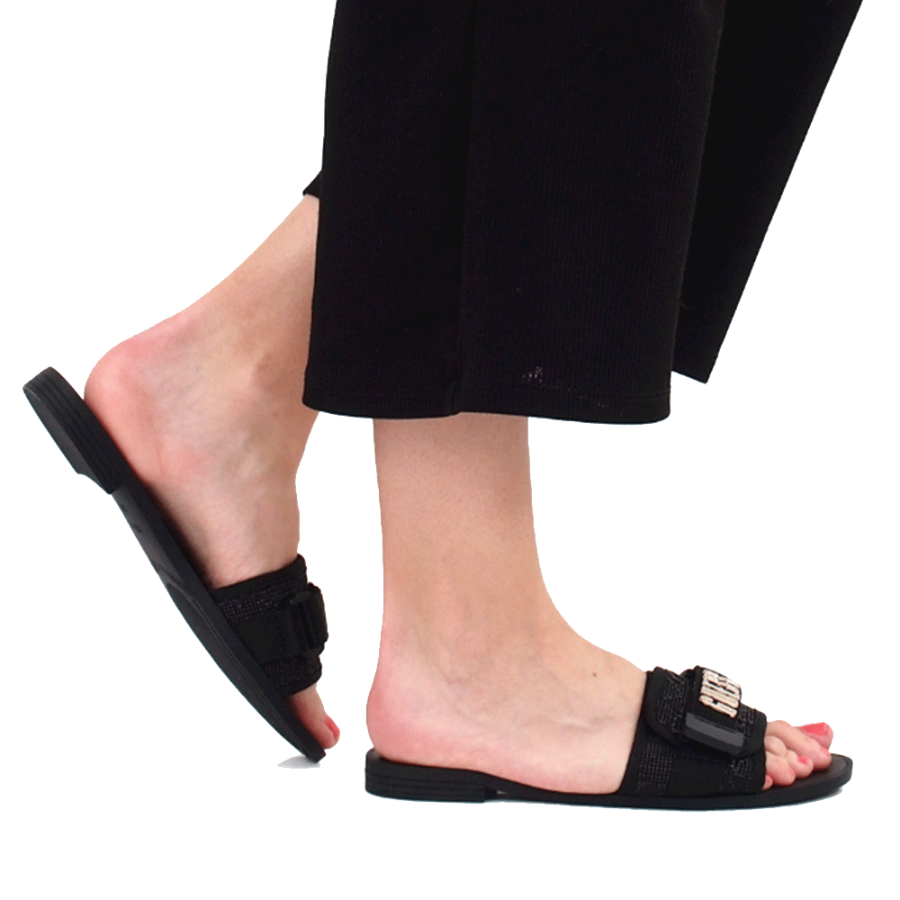 Ciabatte Donna GUESS Linea Elyze Colore Nero