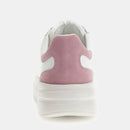 Sneakers Donna GUESS in Pelle Colore White - Pink Linea Elbina