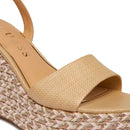 Sandali Donna GUESS con Zeppa Linea Everly Colore Natural