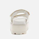 Ciabatte Donna GUESS Linea Faxon Colore Cream con Doppia Fascia