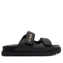 Ciabatte Donna GUESS Linea Fadelize Colore Nero con Doppia Fascia