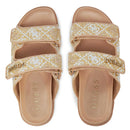 Ciabatte Donna GUESS Linea Fadelizz Colore Cream con Doppia Fascia