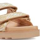 Ciabatte Donna GUESS Linea Fadelizz Colore Cream con Doppia Fascia