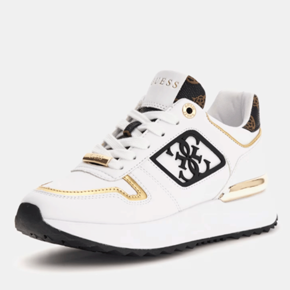 Scarpe Donna GUESS Sneakers Linea Koyaa Colore White - Brown