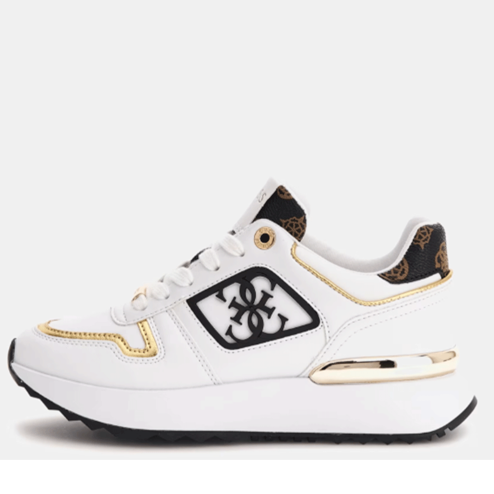 Scarpe Donna GUESS Sneakers Linea Koyaa Colore White - Brown