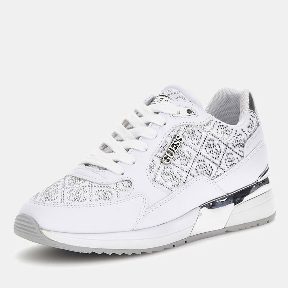Scarpe Donna GUESS Sneakers Colore White - Silver Linea Moxea