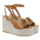 Sandali Donna GUESS con Zeppa Linea Tanvee Colore Tan