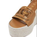 Sandali Donna GUESS con Zeppa Linea Tanvee Colore Tan