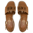 Sandali Donna GUESS con Zeppa Linea Tanvee Colore Tan