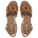 Sandali Donna GUESS con Zeppa Linea Tanveey Colore Beige - Brown