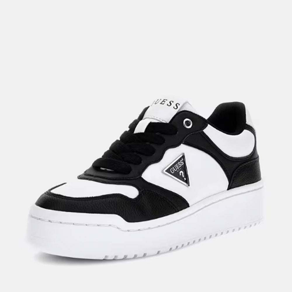 Sneakers Donna GUESS Colore White - Black Linea Miram