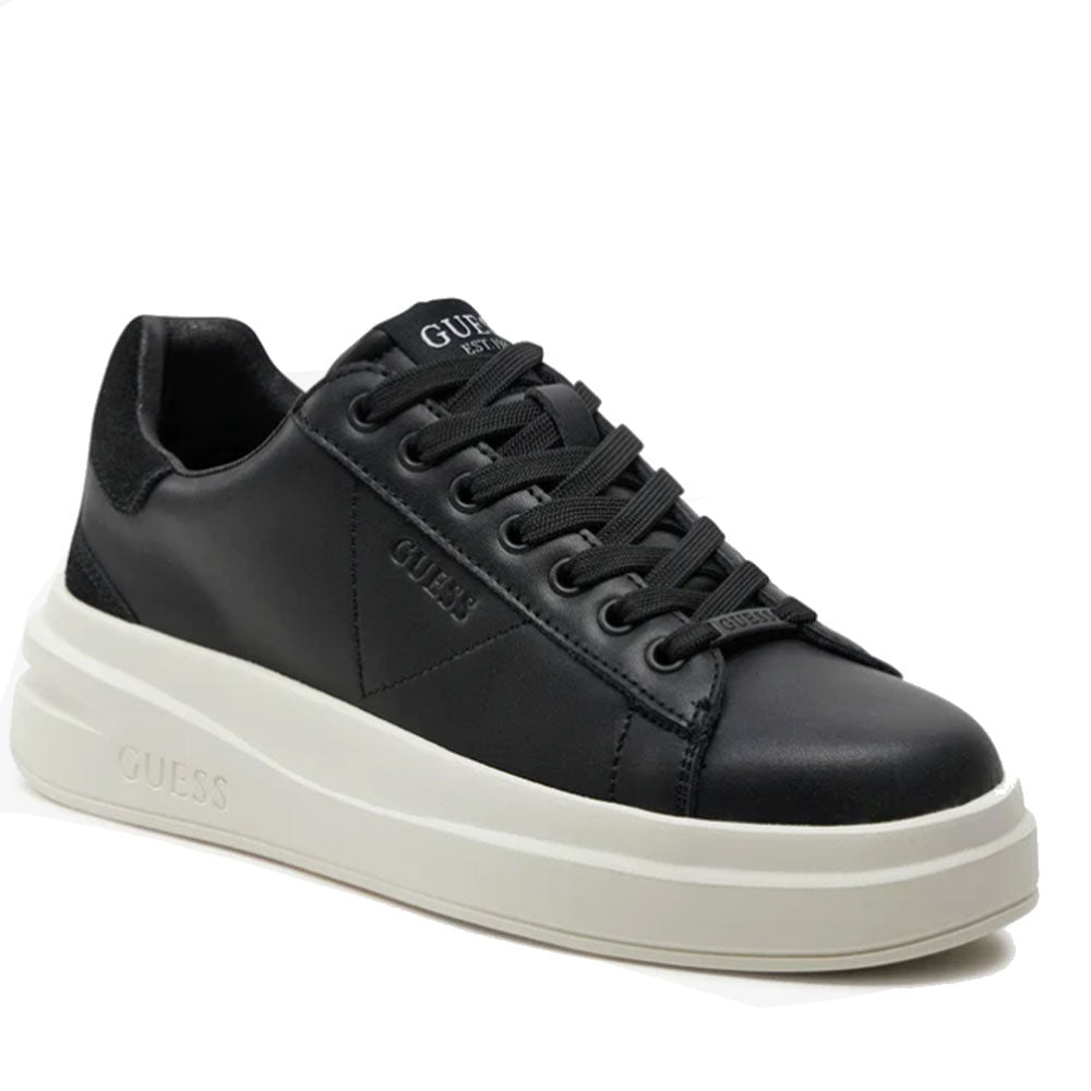 Sneakers Donna GUESS in Pelle Colore Nero Linea Elbina