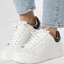 Sneakers Donna GUESS Colore White -  Brown Linea Winnie