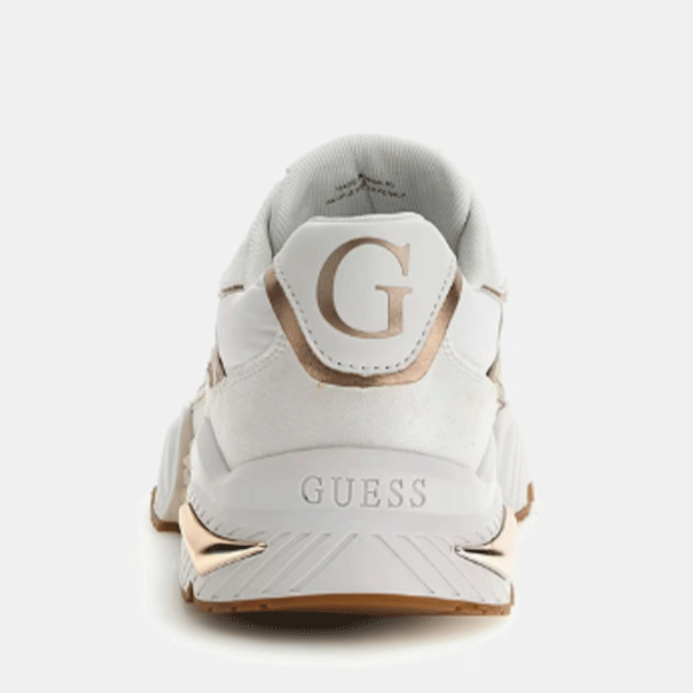 Scarpe Donna GUESS Sneakers Linea Carrli Colore White - Sand