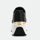 Scarpe Donna GUESS Sneakers Linea Camrio Colore Nero con Inserti in Pizzo