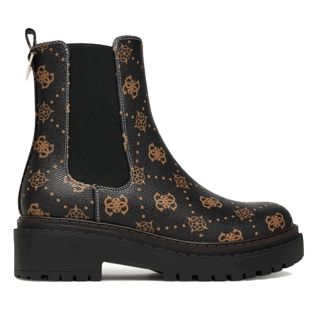 Scarpe Donna GUESS Stivaletti Linea Leanna colore Black - Brown