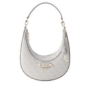 Borsa Donna Hobo a Spalla GUESS Linea Lindsey Colore Bone Logo