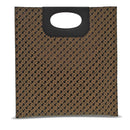 Borsa Donna Piatta a Mano GHERARDINI in Tessuto Softy Colore Toffee