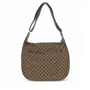GHERARDINI Damen-Umhängetasche aus weichem Stoff, Farbe Toffee