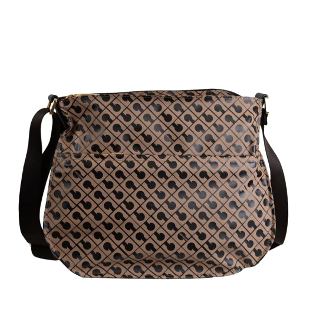 Borsa Donna a Tracolla GHERARDINI in Tessuto Softy Colore Toffee Misura Piccola