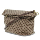 Borsa Donna a Tracolla GHERARDINI in Tessuto Softy Colore Tabacco - Burro - GH0311