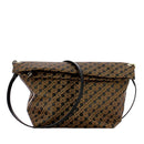 GHERARDINI Damen-Umhängetasche aus weichem Stoff, Farbe Toffee – GH0311