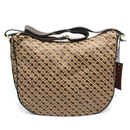 Borsa Donna Hobo a Tracolla GHERARDINI in Tessuto Softy Colore Toffee Misura Grande