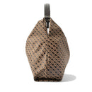 GHERARDINI Damen-Umhängetasche aus weichem Stoff, Farbe Toffee