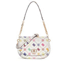 Borsa Donna a Spalla e Tracolla GUESS Linea Emelie Colore Multi Logo