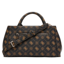 Borsa Donna a Mano GUESS Linea Carrie Colore Espresso Logo