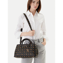 Borsa Donna a Mano GUESS Linea Carrie Colore Espresso Logo