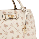 Borsa Donna a Mano GUESS Linea Carrie Colore Vanilla Logo
