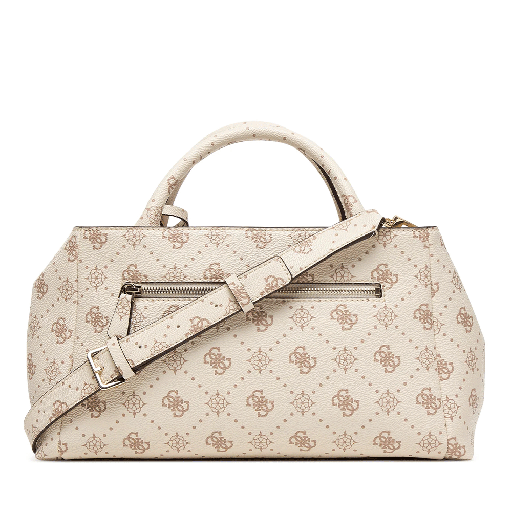Borsa Donna a Mano GUESS Linea Carrie Colore Vanilla Logo