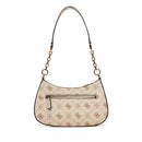 Borsa Donna a Spalla GUESS Linea Carrie Colore Vanilla Logo