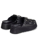 Ciabatte CULT Janis 3146 in Pelle Black - Silver