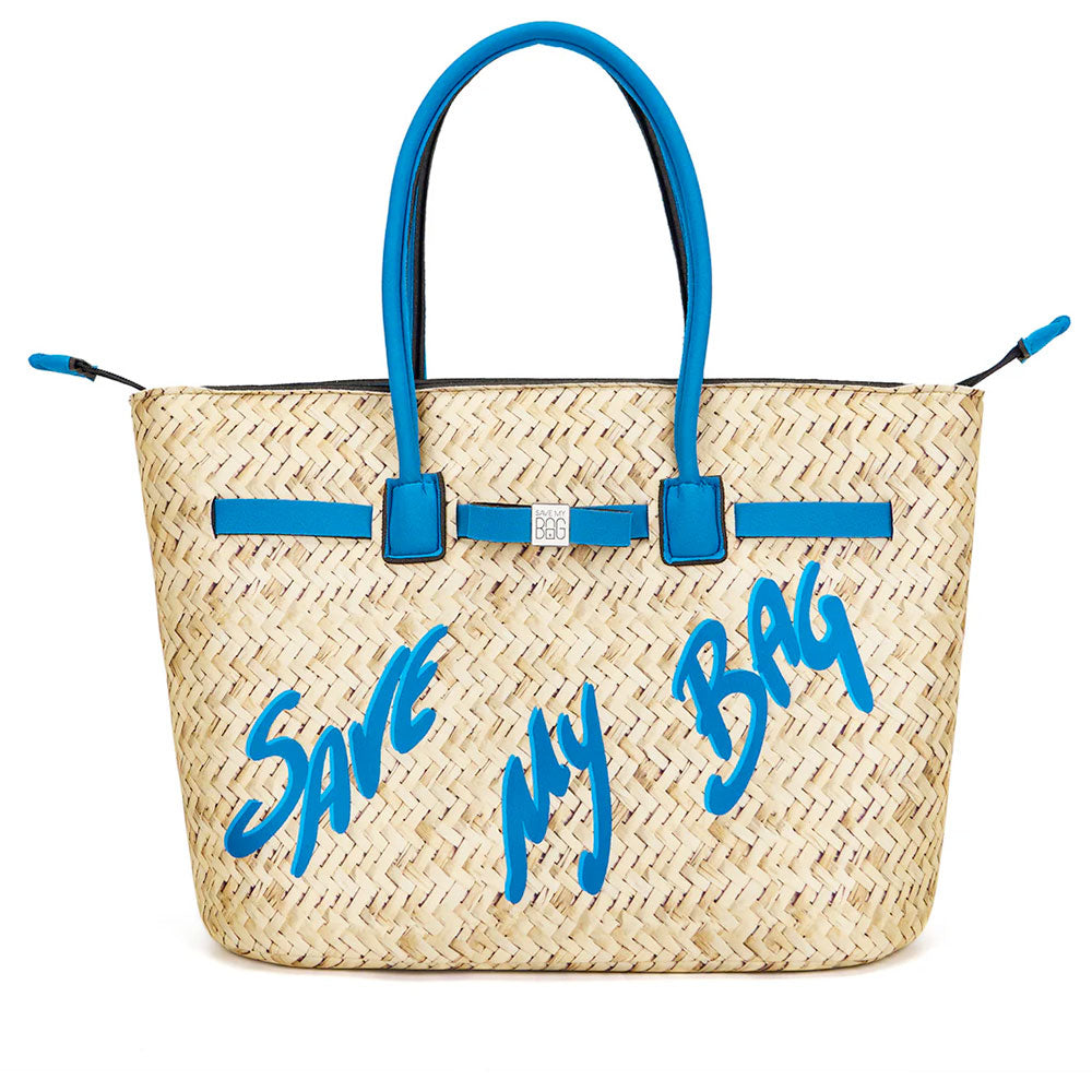 Borsa Donna a Spalla SAVE MY BAG in Lycra linea Kylie Colore Blu