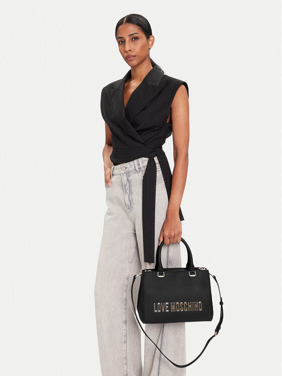 Borsa Donna a Mano LOVE MOSCHINO linea Bold Bag colore Nero