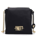 Y NOT Damen Umhängetasche Lovers Line LVS-007 Farbe Schwarz