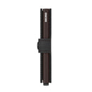 Porta Carte con Clip SECRID linea Original in Pelle Black Brown con RFID