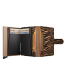 Porta Carte con Clip SECRID Miniwallet Zebra Beige con RFID