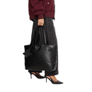 Borsa Donna Shopper a Spalla GUESS Linea Sunetra colore Nero