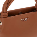 GUESS Damen Handtasche der Sansa Line in Cognac Farbe