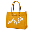 Borsa Donna a Spalla SAVE MY BAG in Canvas e Lycra linea Nykol Colore Ocra
