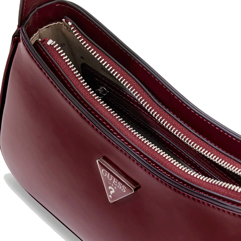Borsa Donna a Spalla GUESS Linea Arnela colore Burgundy