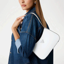 Borsa Donna a Spalla GUESS Linea Arnela colore Bianco