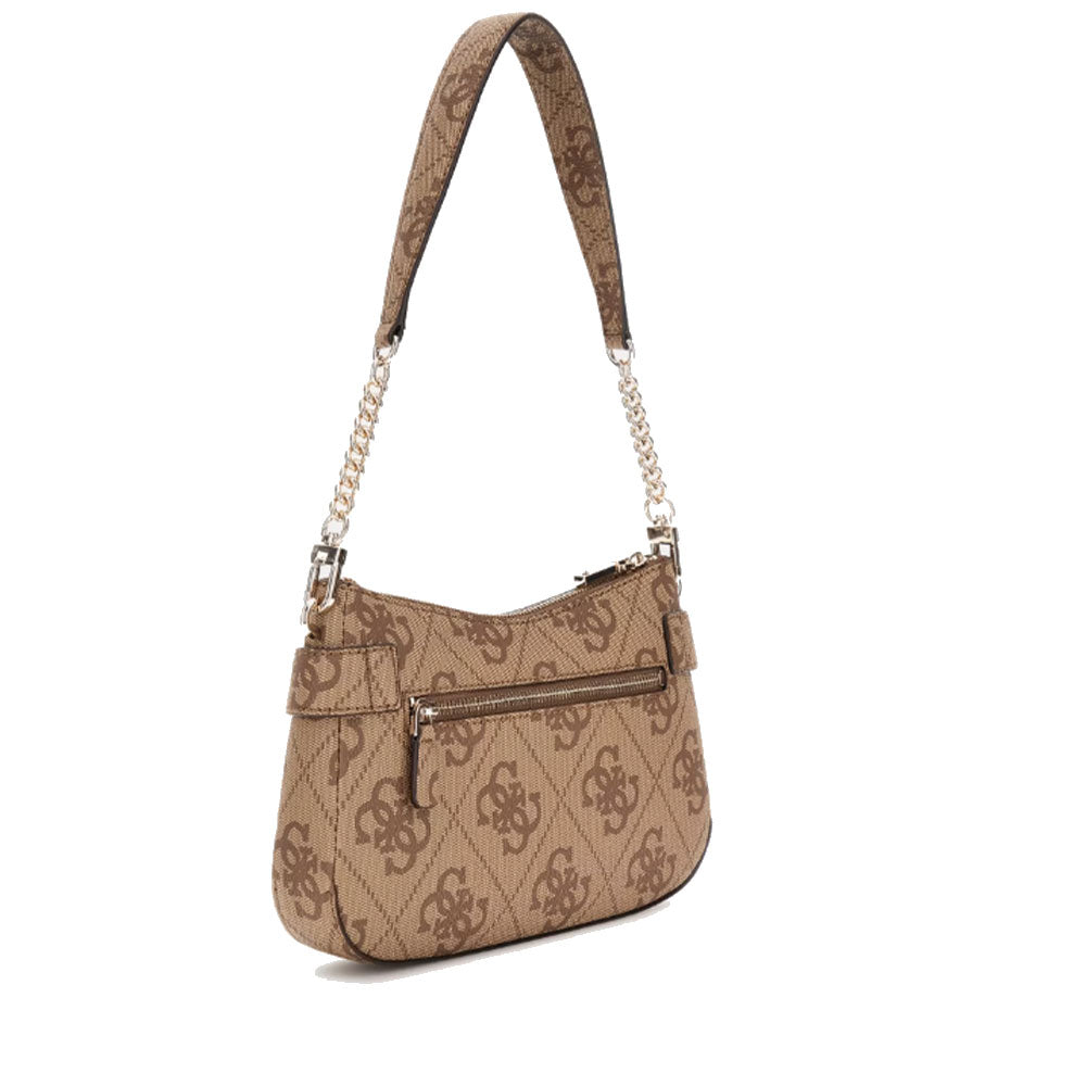 Borsa Donna a Spalla GUESS Linea Lorelei colore Latte Logo